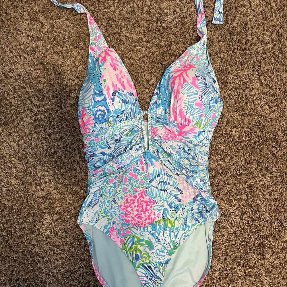 Lilly Pulitzer Lanai Halter one piece